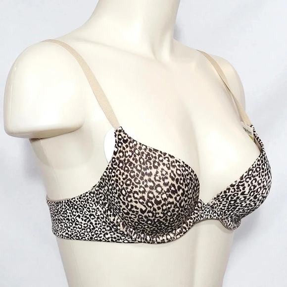 34A Maidenform 9729 Custom Lift Satin Demi UW Bra - Picture 2 of 4